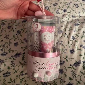 NWT three piece hand cream collection bundle